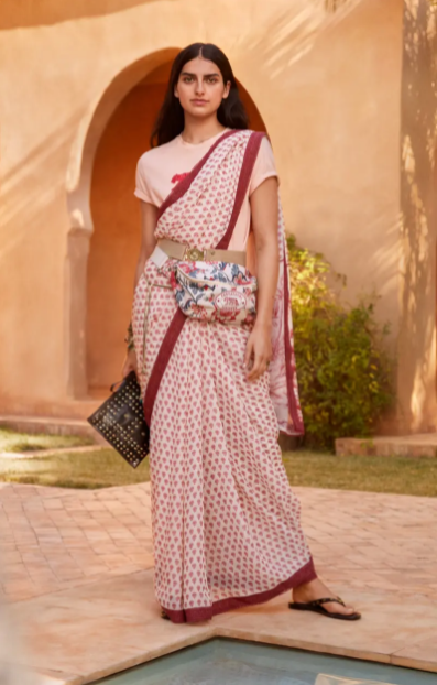 sabyasachi h&m collaboration sari