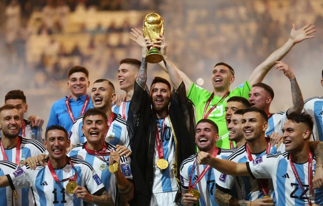 The Curtain Drops Leaving Argentina The Champions Of The World