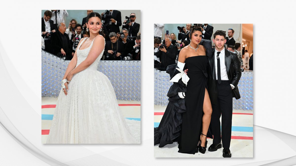 Alia Bhatt & Priyanka Chopra Shine in Black and White at Met Gala